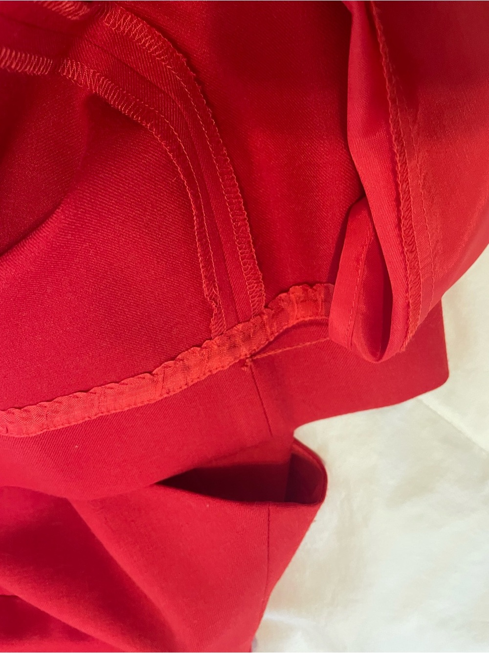 J. Crew Red Peplum Sheath Dress - Picture 10 of 11